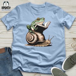 Frog Riding Sanil Unisex T Shirt Gift For Frog Lover