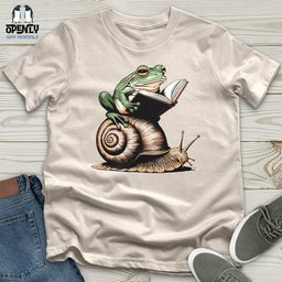 Frog Riding Sanil Unisex T Shirt Gift For Frog Lover