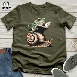 Frog Riding Sanil Unisex T Shirt Gift For Frog Lover