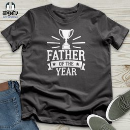 Father Of The Year Softstyle Tee Gift For Dad