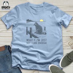 Funny Raccoon Unisex T Shirt Gift For Animal Lover