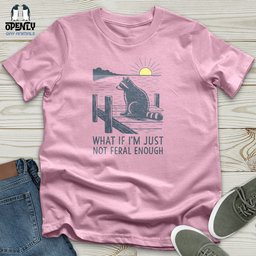 Funny Raccoon Unisex T Shirt Gift For Animal Lover