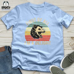 First Of All I Am A Delight Softstyle Tee Gift For Animal Lover