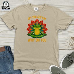Eff You See Heavy Cotton Comfort Colors Tee Gift For Animal Lover