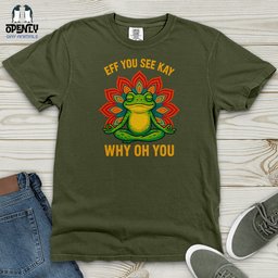 Eff You See Heavy Cotton Comfort Colors Tee Gift For Animal Lover
