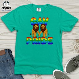 Gay Pride Heavy Cotton Comfort Colors Tee Gift For Animal Lover