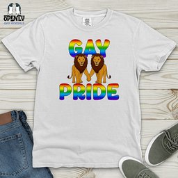 Gay Pride Heavy Cotton Comfort Colors Tee Gift For Animal Lover