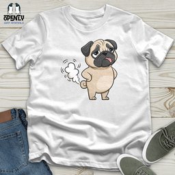 Farting Dog Unisex T Shirt Gift For Dog Lover