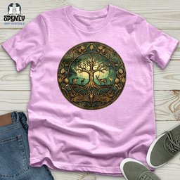 Enchanted Forest Cycle Unisex T Shirt Gift For Animal Lover