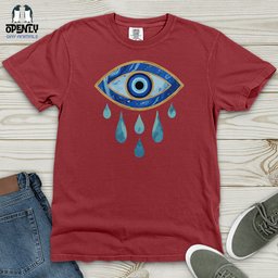 Evil Eye 06 Heavy Cotton Comfort Colors Tee Gift For Animal Lover