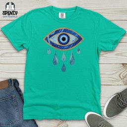 Evil Eye 06 Heavy Cotton Comfort Colors Tee Gift For Animal Lover