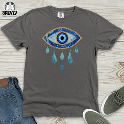 Evil Eye 06 Heavy Cotton Comfort Colors Tee Gift For Animal Lover