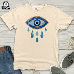 Evil Eye 06 Heavy Cotton Comfort Colors Tee Gift For Animal Lover