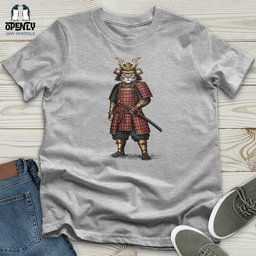 Cat Samurai Unisex T Shirt Gift For Cat Lover
