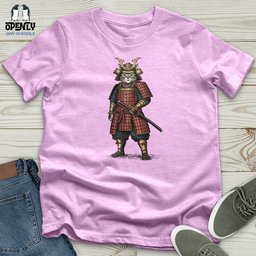 Cat Samurai Unisex T Shirt Gift For Cat Lover
