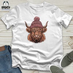 Cattle Cozy Unisex T Shirt Gift For Animal Lover