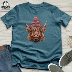 Cattle Cozy Unisex T Shirt Gift For Animal Lover