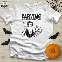 Carving Unisex T Shirt Gift For Animal Lover