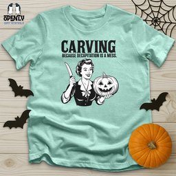 Carving Unisex T Shirt Gift For Animal Lover