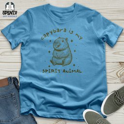 Capybara Is My Spirit Animal Unisex T Shirt Gift For Animal Lover