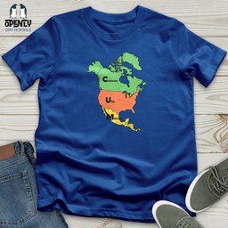 Canada USA Mexico Unisex T Shirt Gift For Animal Lover