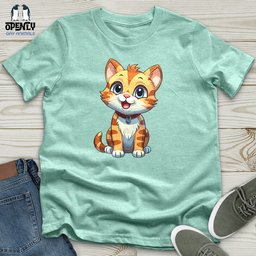 Cat 2 Unisex T Shirt Gift For Cat Lover
