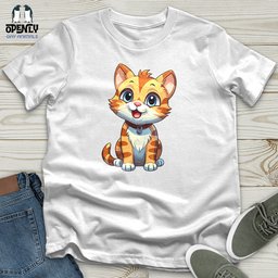 Cat 2 Unisex T Shirt Gift For Cat Lover