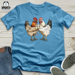 Chickens Cheers Unisex T Shirt Gift For Animal Lover