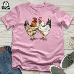 Chickens Cheers Unisex T Shirt Gift For Animal Lover
