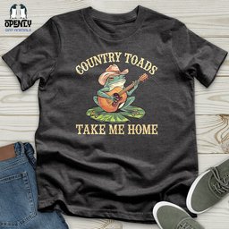 Country Toads Take Me Home Unisex T Shirt Gift For Animal Lover