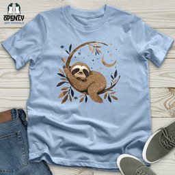 Cosmic Sloth Dreams Unisex T Shirt Gift For Animal Lover