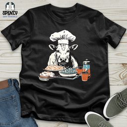 Cow Culinary Delight Unisex T Shirt Gift For Animal Lover