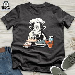 Cow Culinary Delight Unisex T Shirt Gift For Animal Lover