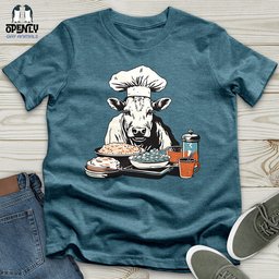Cow Culinary Delight Unisex T Shirt Gift For Animal Lover