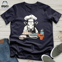 Cow Culinary Delight Unisex T Shirt Gift For Animal Lover