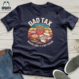 Dad Snacks Fries Making Sure Its Not Poison Softstyle Tee Gift For Dad