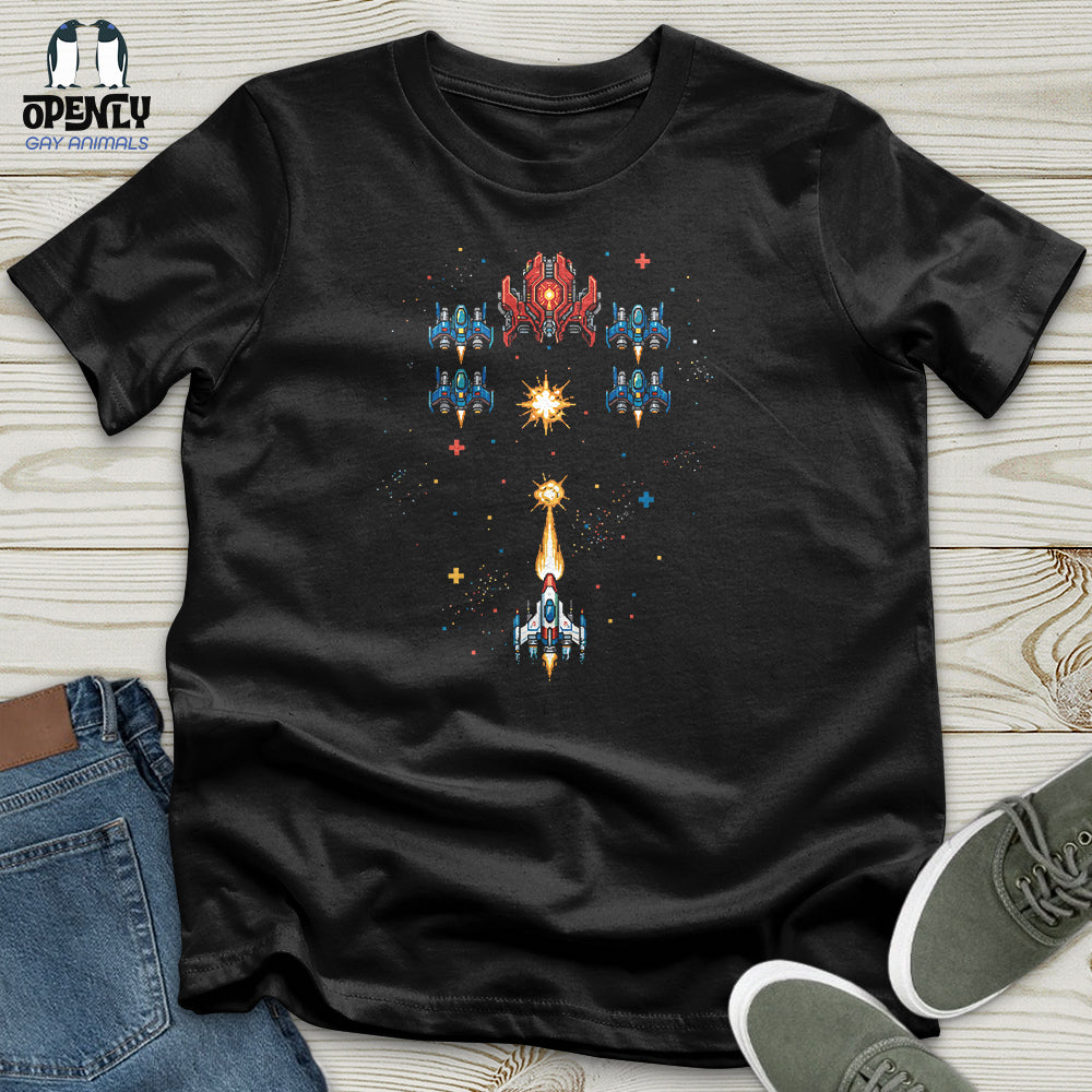Classic Galaga War Unisex T Shirt Gift For Animal Lover