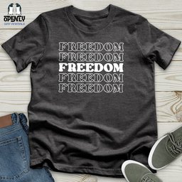 Freedom Unisex T Shirt Gift For Animal Lover