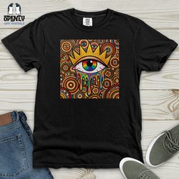 Evil Eye 05 Heavy Cotton Comfort Colors Tee Gift For Animal Lover