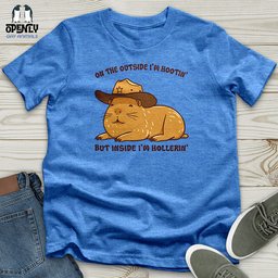 Hootin And Hollering Unisex T Shirt Gift For Animal Lover