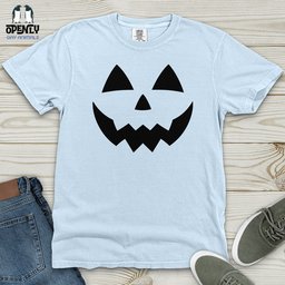 Halloween Pumpkin Shirt Heavy Cotton Comfort Colors Tee Gift For Animal Lover