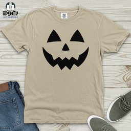 Halloween Pumpkin Shirt Heavy Cotton Comfort Colors Tee Gift For Animal Lover