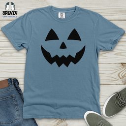 Halloween Pumpkin Shirt Heavy Cotton Comfort Colors Tee Gift For Animal Lover
