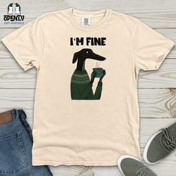 Greyhound Coffee Heavy Cotton Comfort Colors Tee Gift For Animal Lover