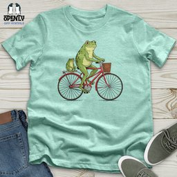 Frogs On A Ride Unisex T Shirt Gift For Frog Lover