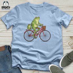Frogs On A Ride Unisex T Shirt Gift For Frog Lover