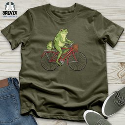 Frogs On A Ride Unisex T Shirt Gift For Frog Lover