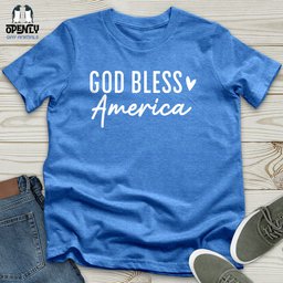 God Bless America Unisex T Shirt Gift For Animal Lover