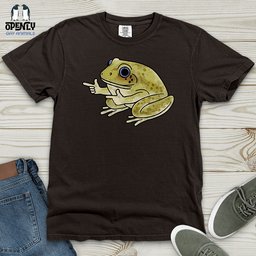 Gotem Frog Heavy Cotton Comfort Colors Tee Gift For Frog Lover