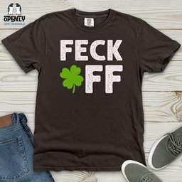 Feck Off Heavy Cotton Comfort Colors Tee Gift For Animal Lover